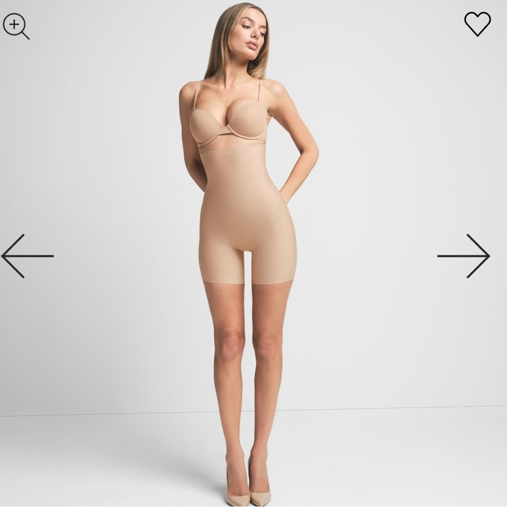 KIMS BODY CORE SCULPT HIGH-WAISTED SHORT | CLAY